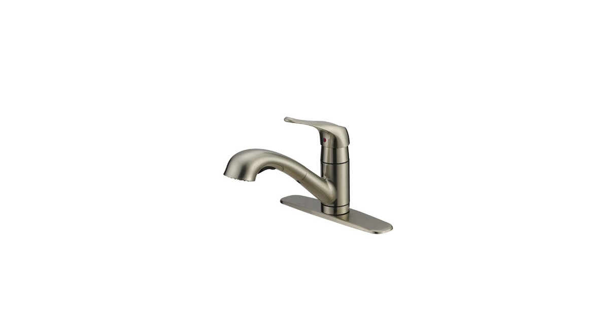 PROFLO PFXC6011BN Kitchen Faucet with Metal Lever Handle