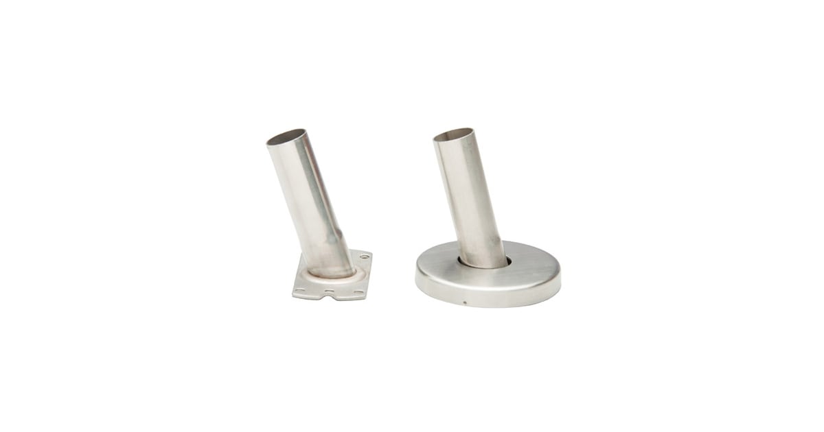 PROFLO PFCSRIKBN Curved Shower Curtain Rod Flange Kit