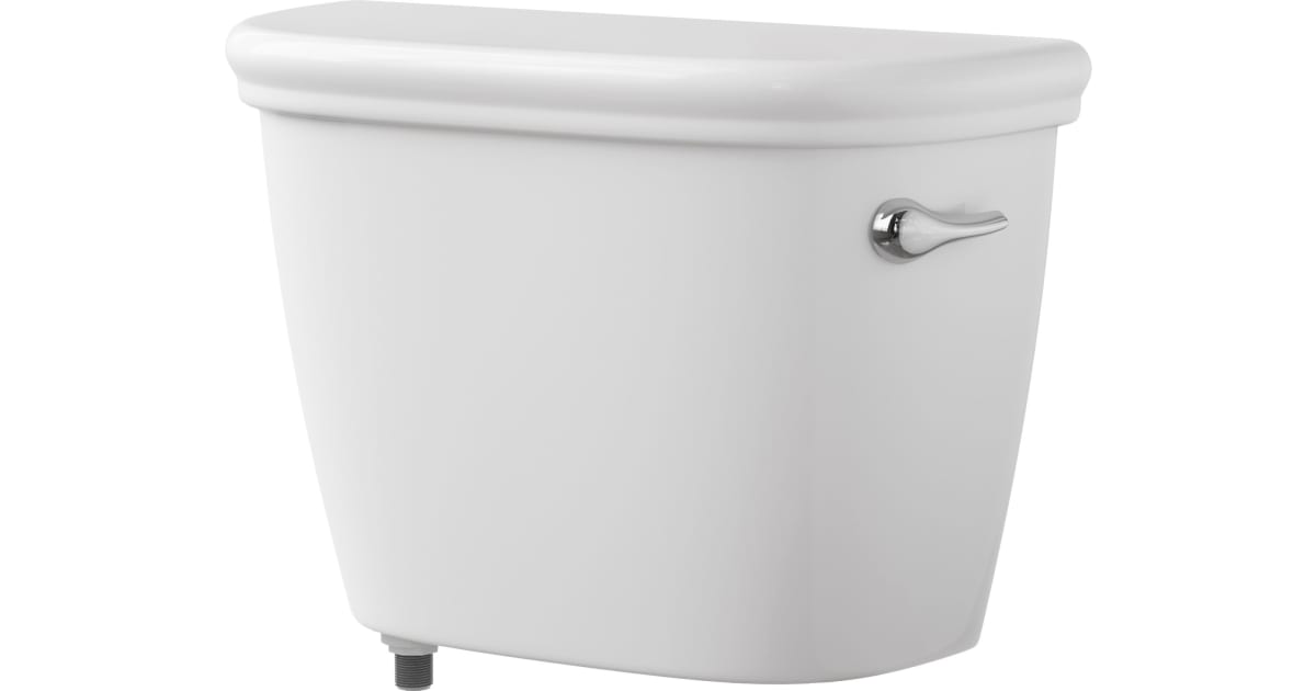 Proflo PROFLO PF1612PARWHA Gilpin 1 GPF Toilet Tank Only with Right Hand Lever ...