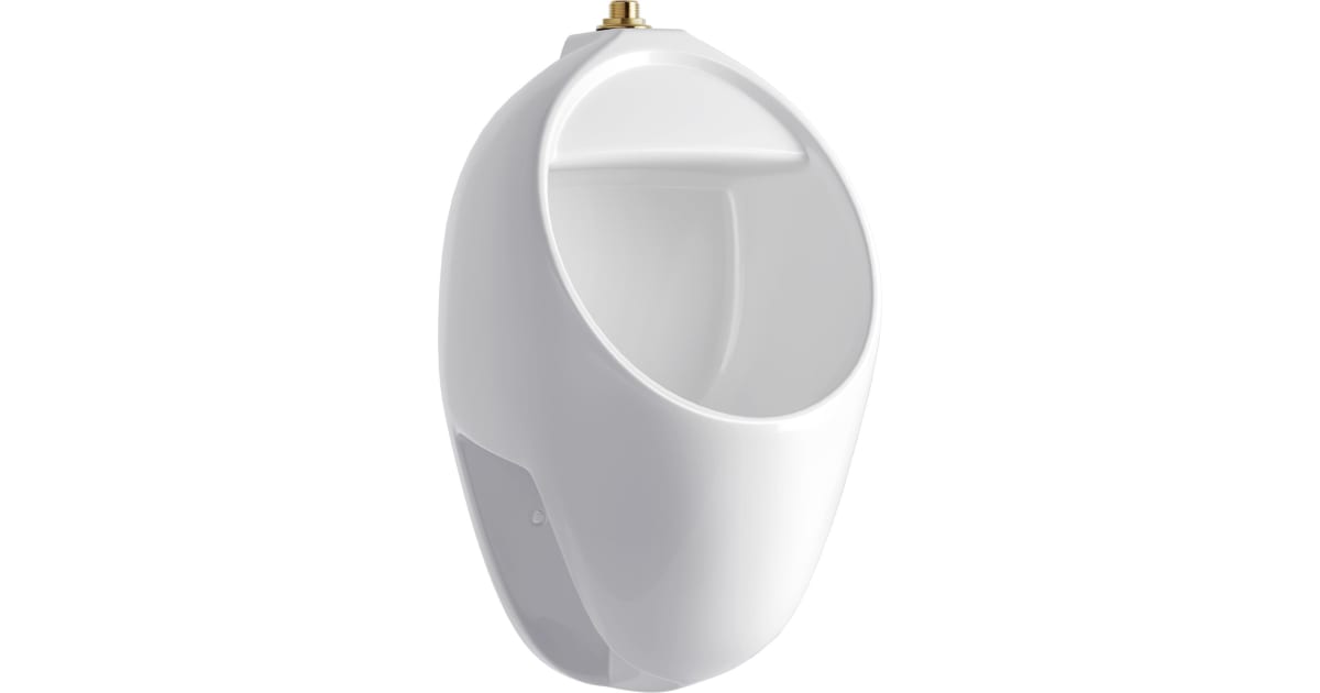 PROFLO PF1845PTWH 0.125 GPF Top Spud Urinal Less
