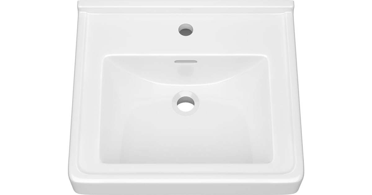 harshaw vitreous china wall-mount bathroom sink