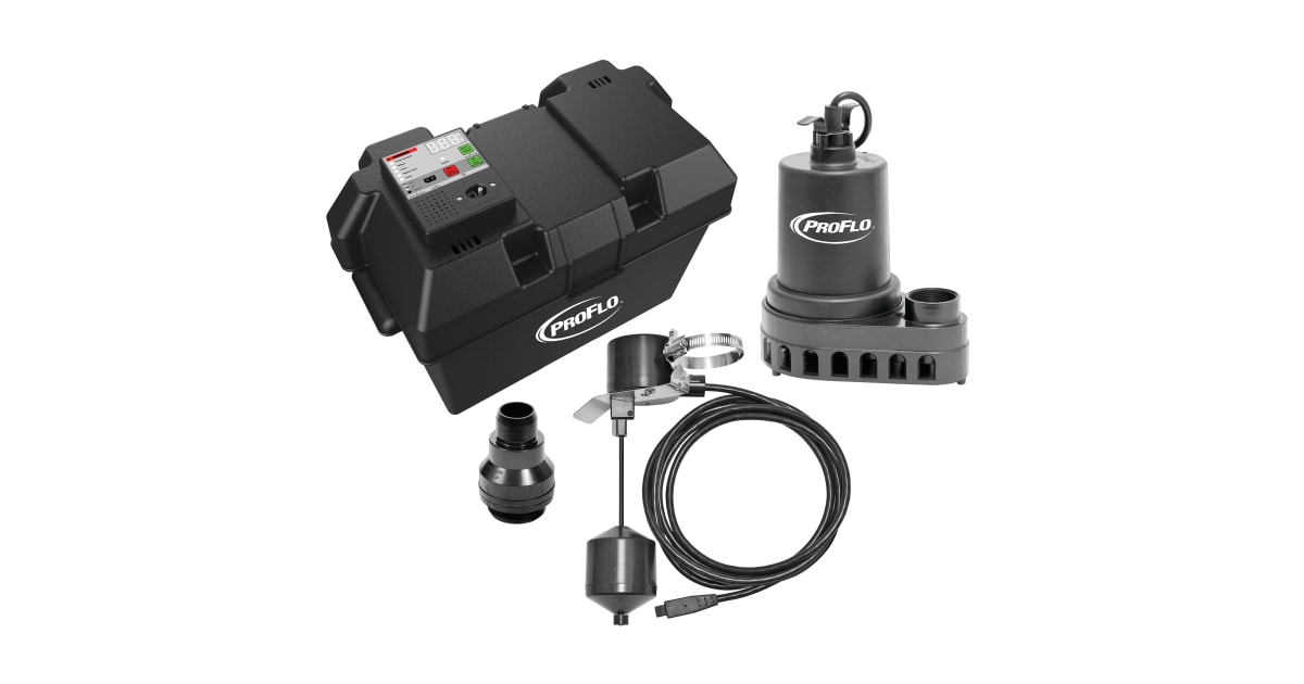 PROFLO PF92950 12V Emergency Backup Sump Pump