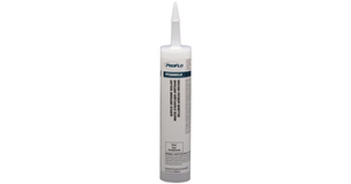 PROFLO PFC600CLR 10.1 oz Acrylic Urethane Caulk
