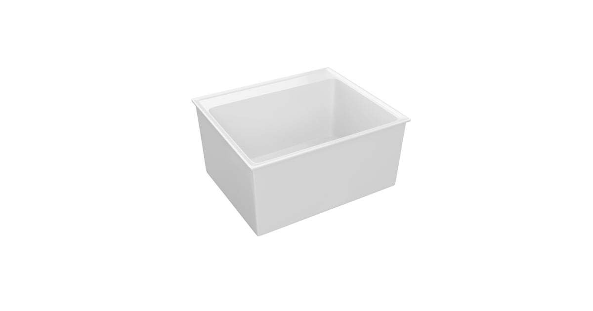 PROFLO PFLT2522D 241/2" Single Basin DropIn Laundry Sink