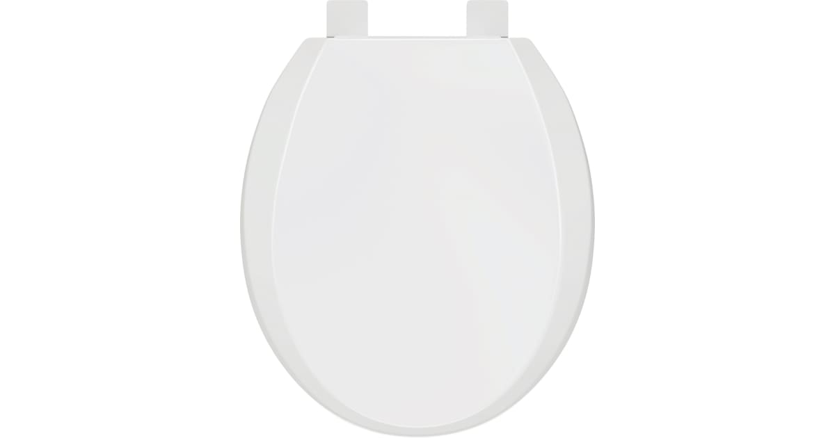 PROFLO PFTSEC1000WH Round ClosedFront Toilet Seat with