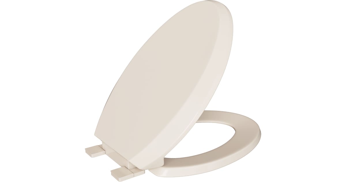 PROFLO Toilettensitz Rund – Mit Soft-Close Deckel, Leicht Zu Reinigen, Weiß