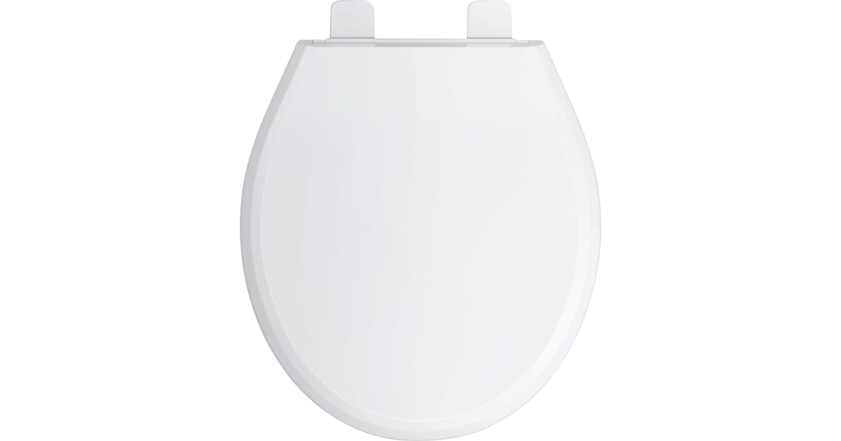 PROFLO PFTSHSC1000WH Nome Round ClosedFront Toilet Seat