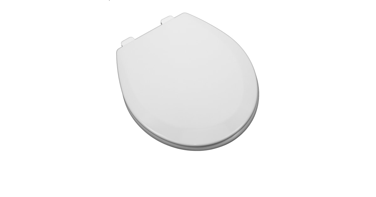 PROFLO PFTSWEC1000BS Round ClosedFront Toilet Seat with