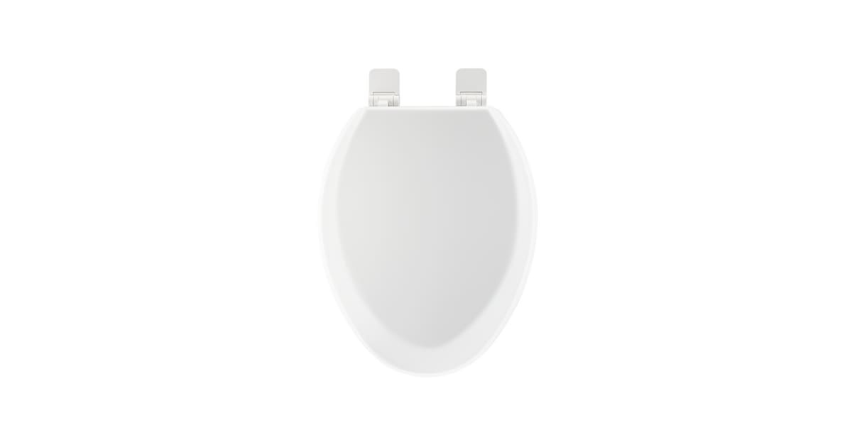 PROFLO PFTSWSC2000WH Elongated ClosedFront Toilet Seat