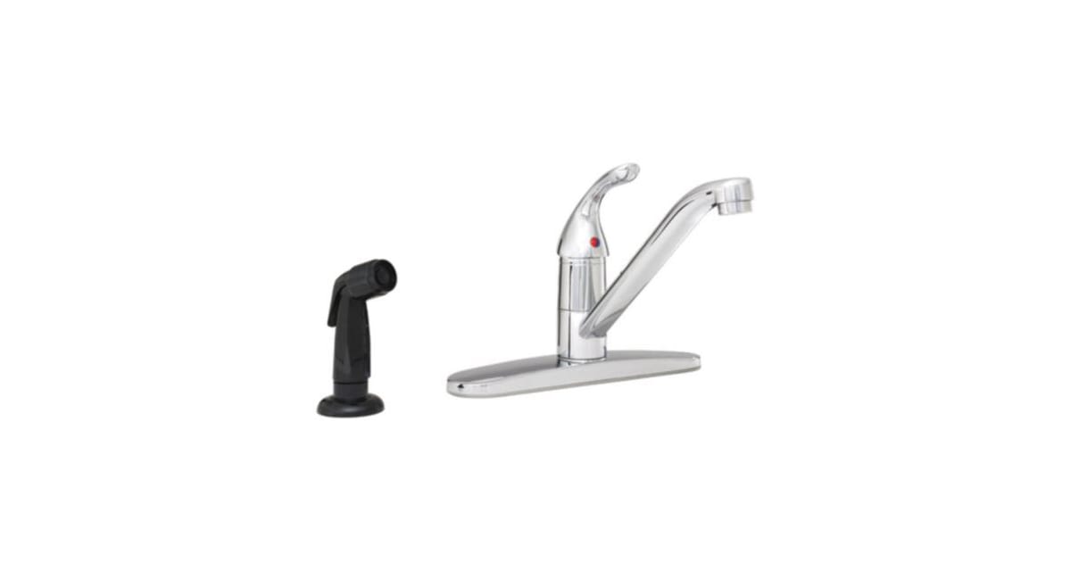PROFLO PFXC3111CP 1.5 GPM Widespread Kitchen Faucet