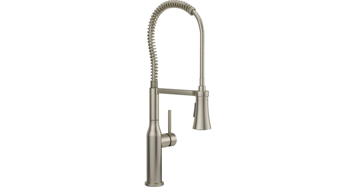 PROFLO PFXC5017ZBN Basque 1.5 GPM Single Hole PreRinse