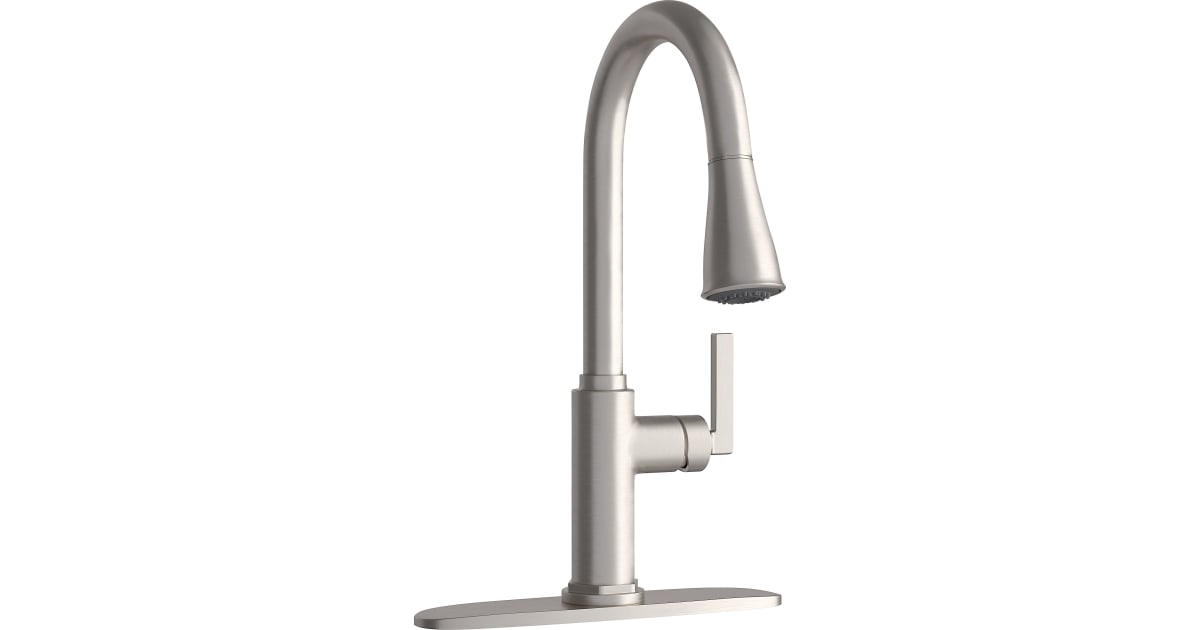 PROFLO PFXC7512ZBN Pixley 1.8 GPM Single Hole Pull Down