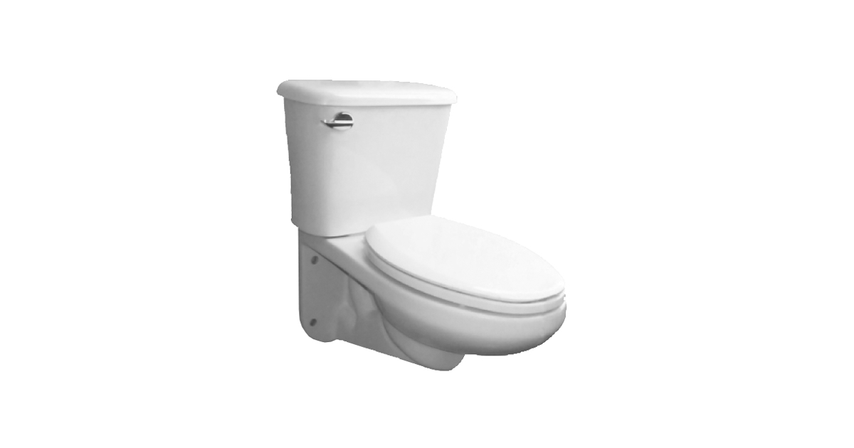 PROFLO PF1705WH/PF1710WH TwoPiece Wall Mounted Toilet