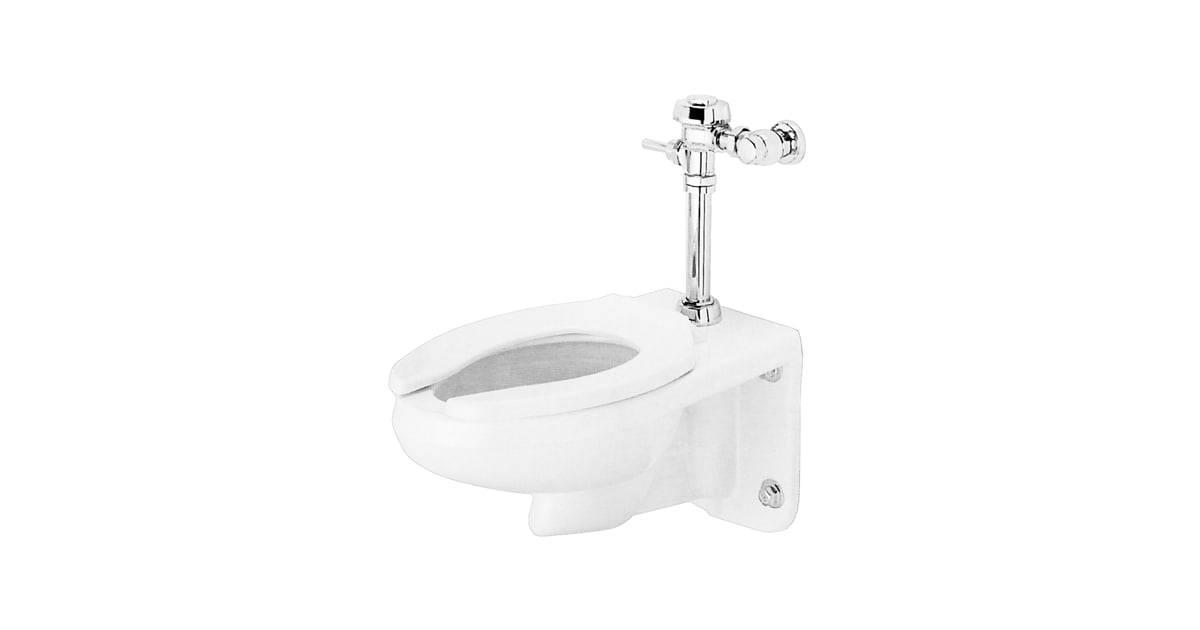 PROFLO PF1711WH Wall Mounted Elongated Toilet Bowl Only
