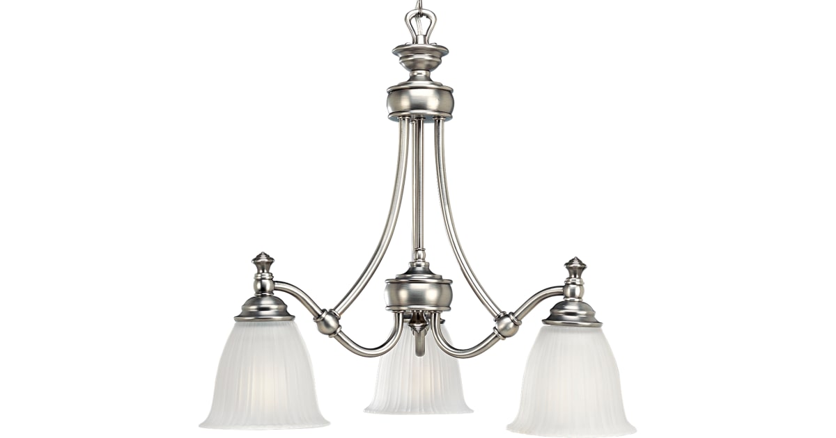 Progress Lighting P4114-81 Renovations Three-Light Single-Tier ...