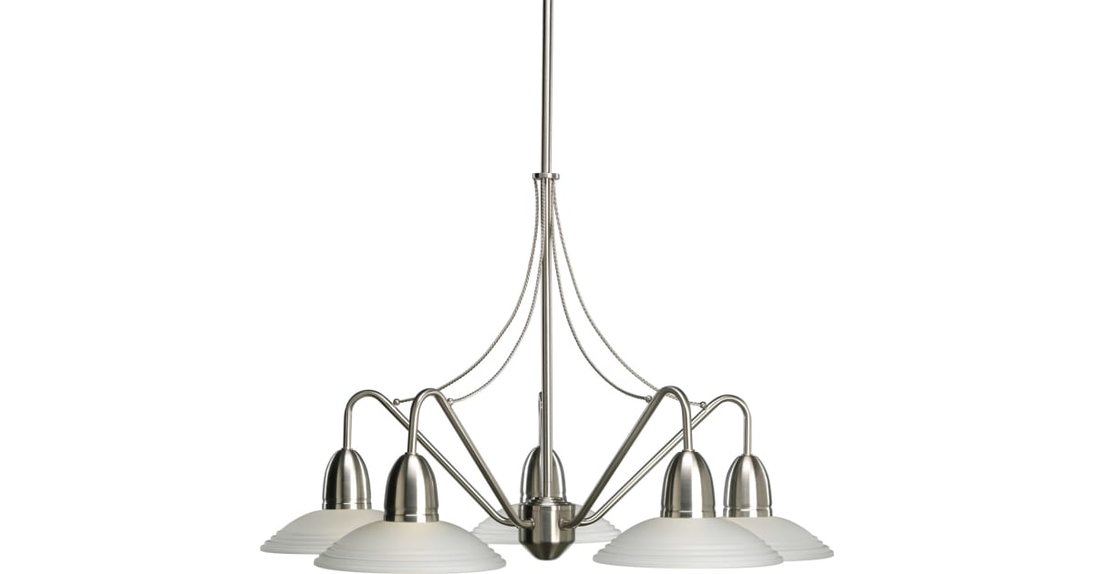 Progress Lighting P442009 LED Five Light Down Lighting Chandelier from