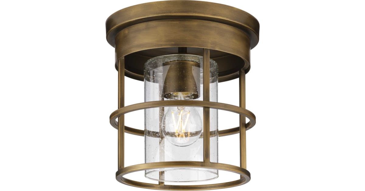 Progress Lighting P350236-196 Burgess 9" Wide Flush Mount Ceiling ...