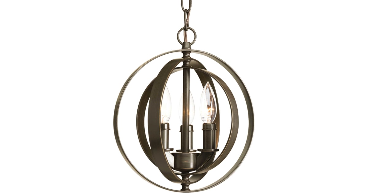 Progress lighting equinox brushed nickel transitional globe pendant light new arrivals