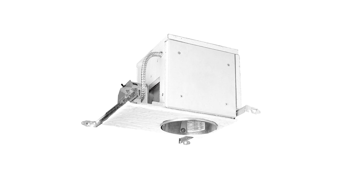 Progress Lighting P821-FB 6" Firebox Recessed Housing - Non-IC Rated ...