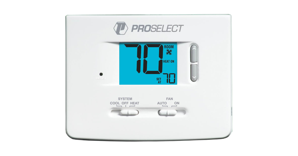 ProSelect PSTSL11NP Digital NonProgrammable Thermostat