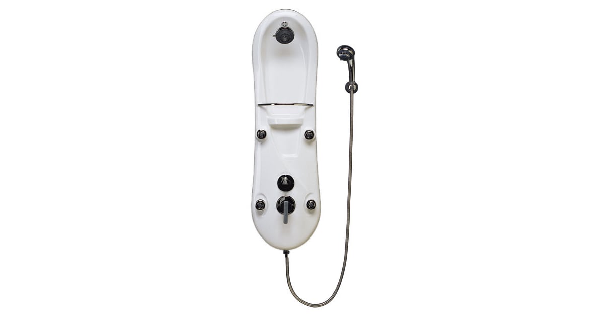 Pulse P1008 Lahaina Single Handle Showerpanel with 4