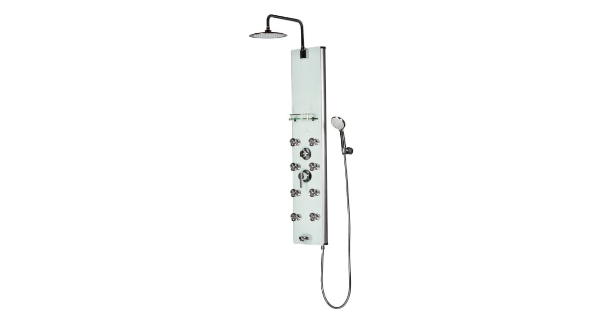 Pulse 1030 Lahaina 2.5 GPM Shower Panel with Rain Shower