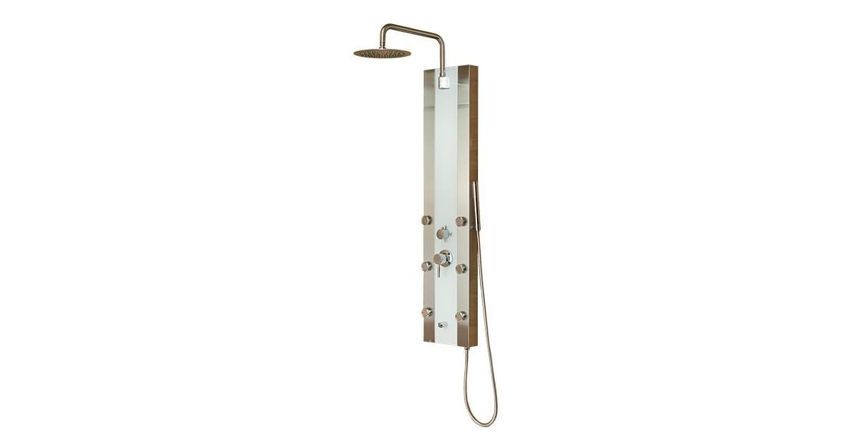 Pulse 1039WBN Tropicana Shower Panel with 2.5