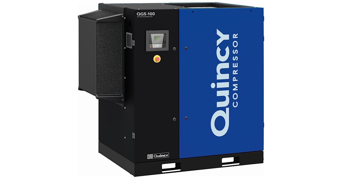 QVQ Quincy Compressor 8158051295 100 HP 125 Max PSI Stationary