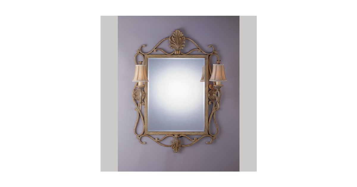 Quoizel QR45015 Lighted Mirror from the Chamonix