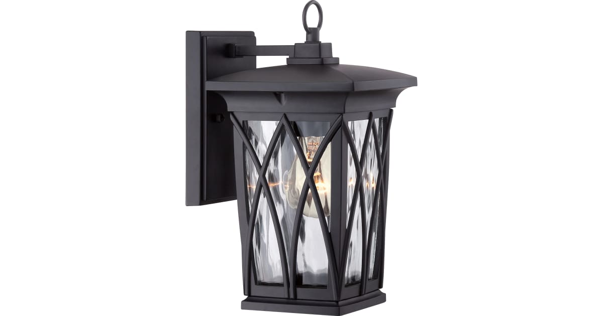 Quoizel GVR8406K Grover 1 Light 11 Tall Outdoor Wall Build