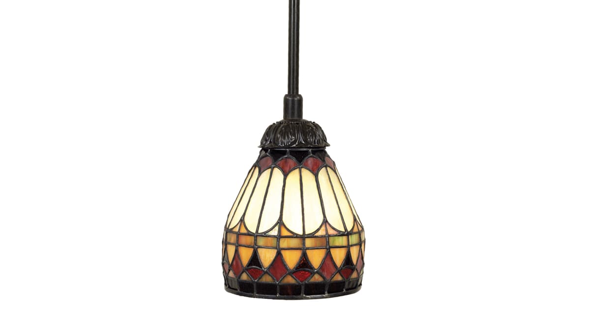 Quoizel stained glass chandelier cheap