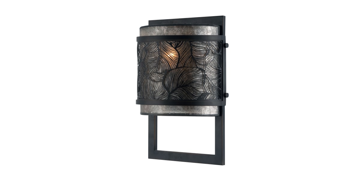 Quoizel 1 Light Up / Down Lighting Pocket Wall Sconce from the Daly ...