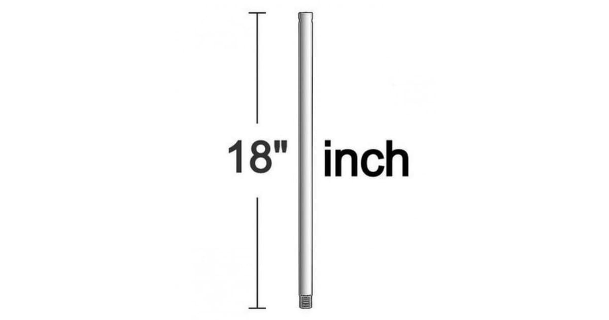 Quorum International 61822 18" Universal Ceiling Fan