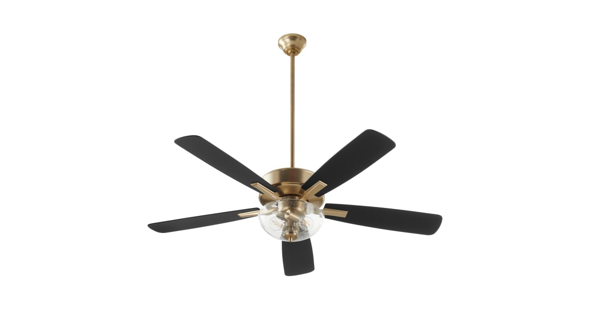 Quorum International 4525-2280 Ovation 52" 5 Blade Indoor Ceiling Fan | Build.com