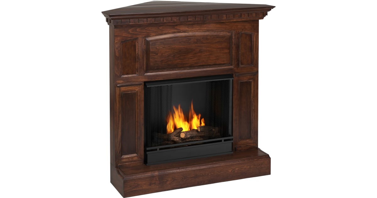 Real Flame 1350M Corner Indoor Gel Fireplace