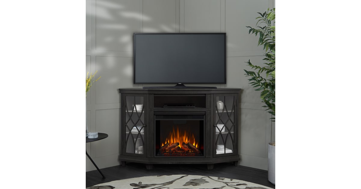 Lynette deals corner fireplace