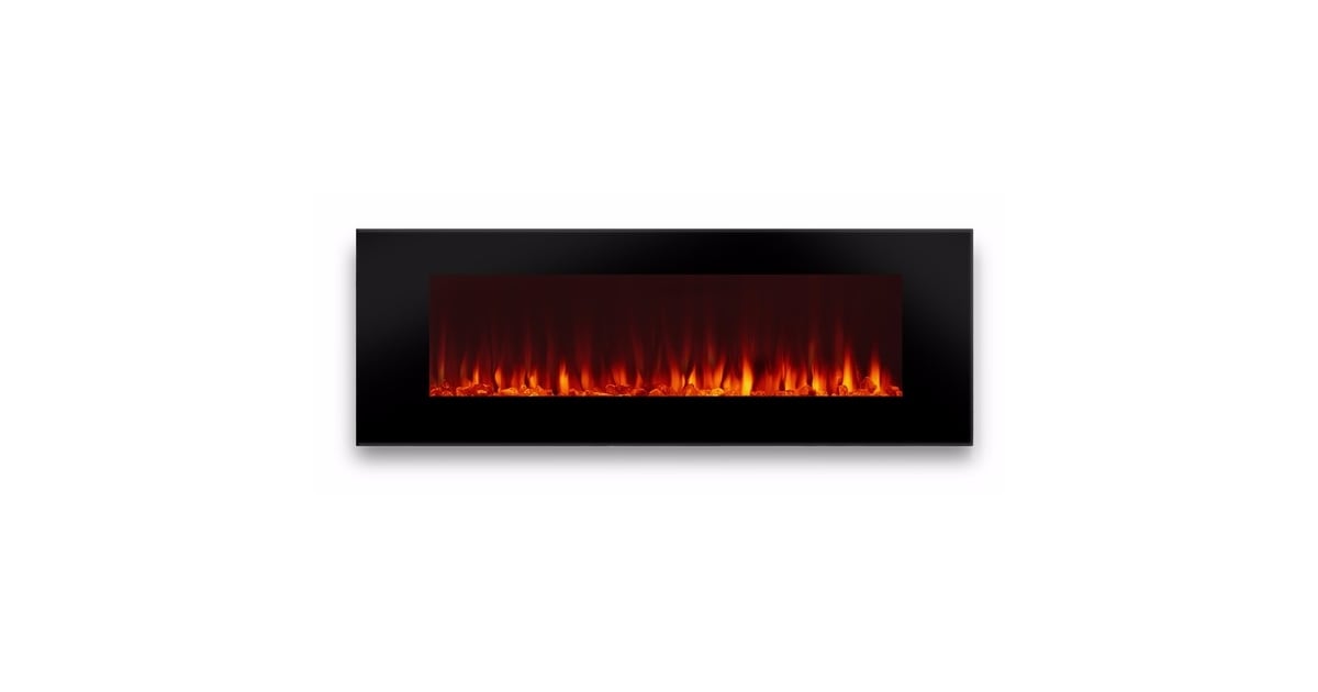 Real Flame 1330e Bk 50 Inch Wide, Does Electric Fireplace Have Real Flame