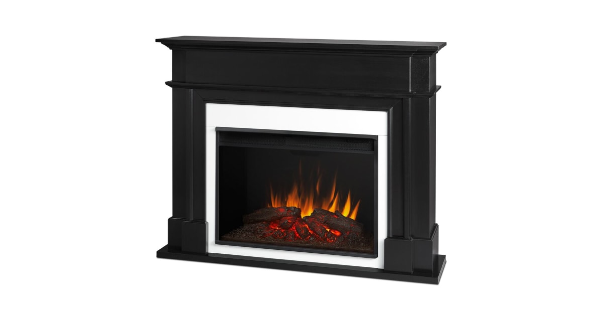 Real Flame 8060EBLK Harlan Grand Electric Fireplace