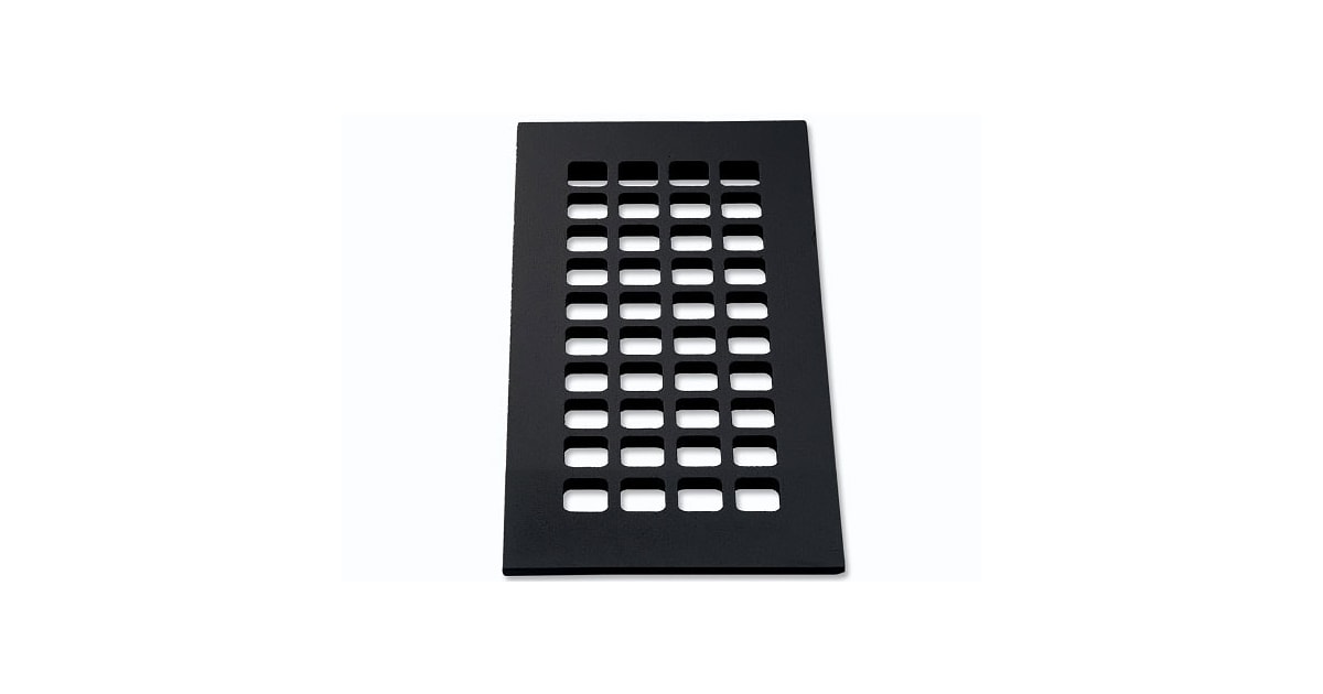 Reggio Registers G612ABH Grid Series 4" x 10" Grille with Mounting