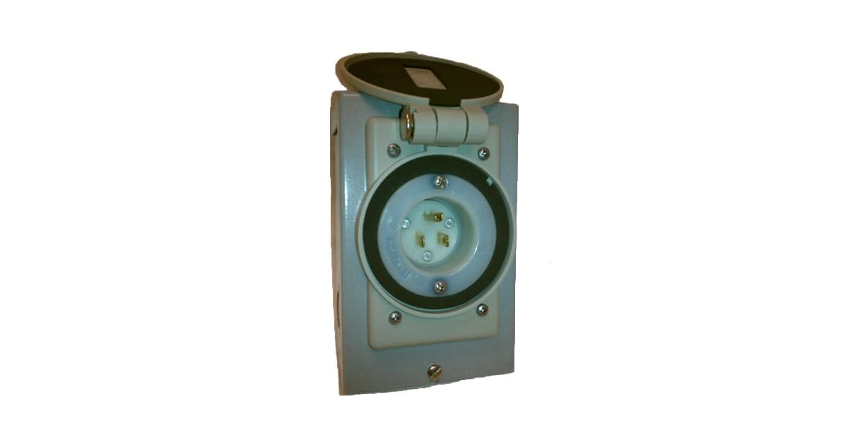 Reliance Controls PB15 15-Amp Power Inlet Box with Flip-Lid | Ferguson Home