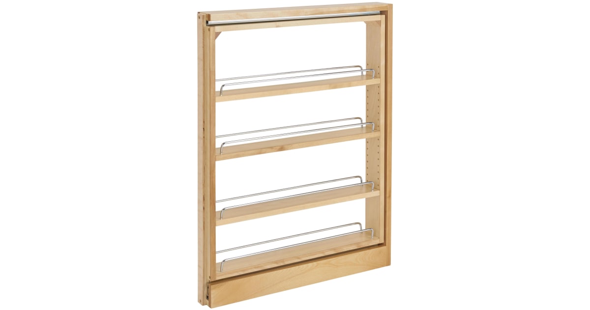 Spice Rack for Cabinet - Pull Out Spice Rack with 5 Year Limited Warranty 