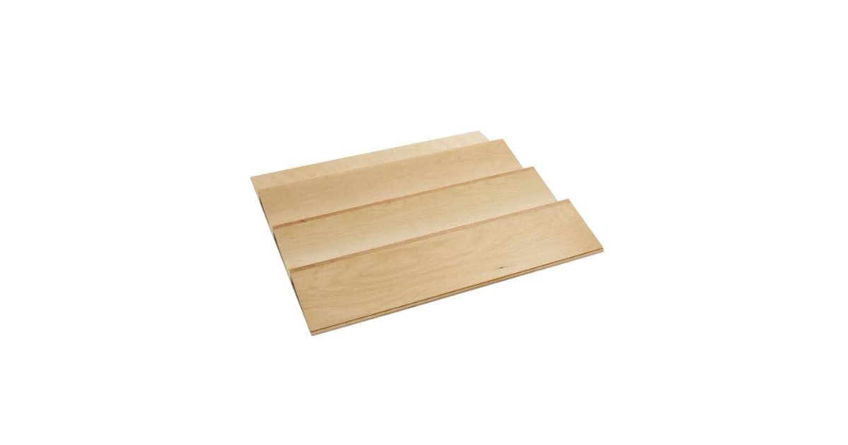 Rev-A-Shelf 4SDI-36-1, 33-1/8 Inch Width Wood Spice Drawer Insert, Natural