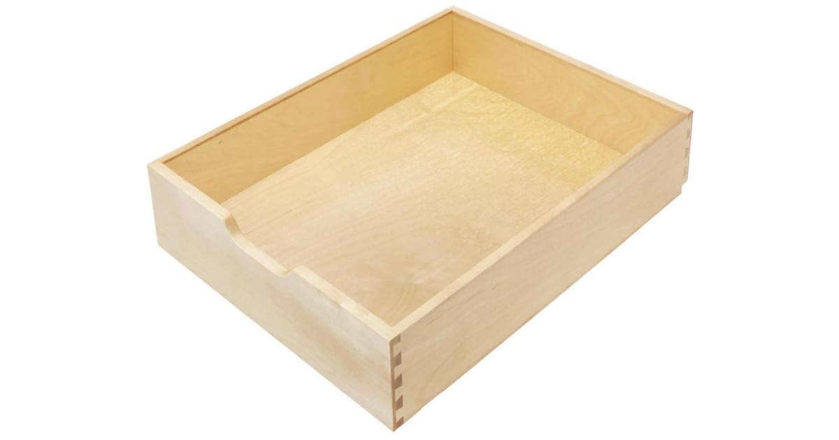 Tiroir à Tirette Rev-A-Shelf 4WDB1218 - Bois - Neuf - Rangement Cuisine