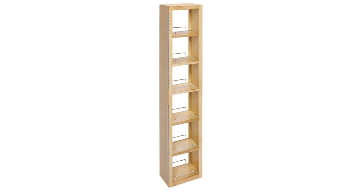 Rev-A-Shelf 448SW-BCSC-8C Wood Classics 8-3/4W x 25-3/4H Soft Close