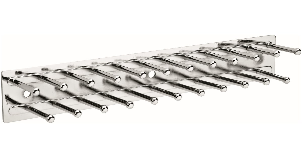 Wall mount deals tie rack