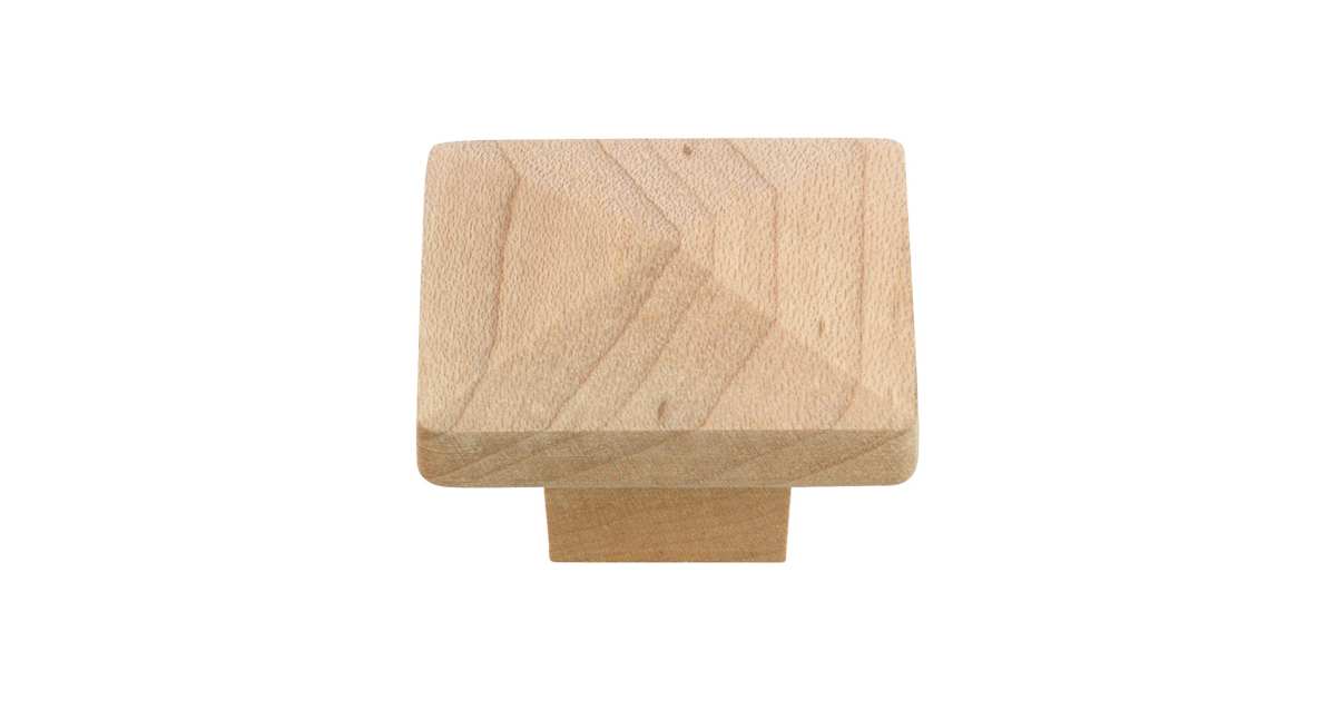 Richelieu BP115150 1-1/4 Inch Square Cabinet Knob From the Expression ...