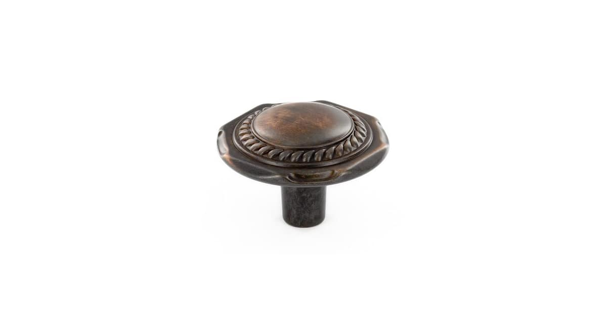 Richelieu BP2390332BORB 1-1/4 Inch Diameter Mushroom Cabinet Knob From ...