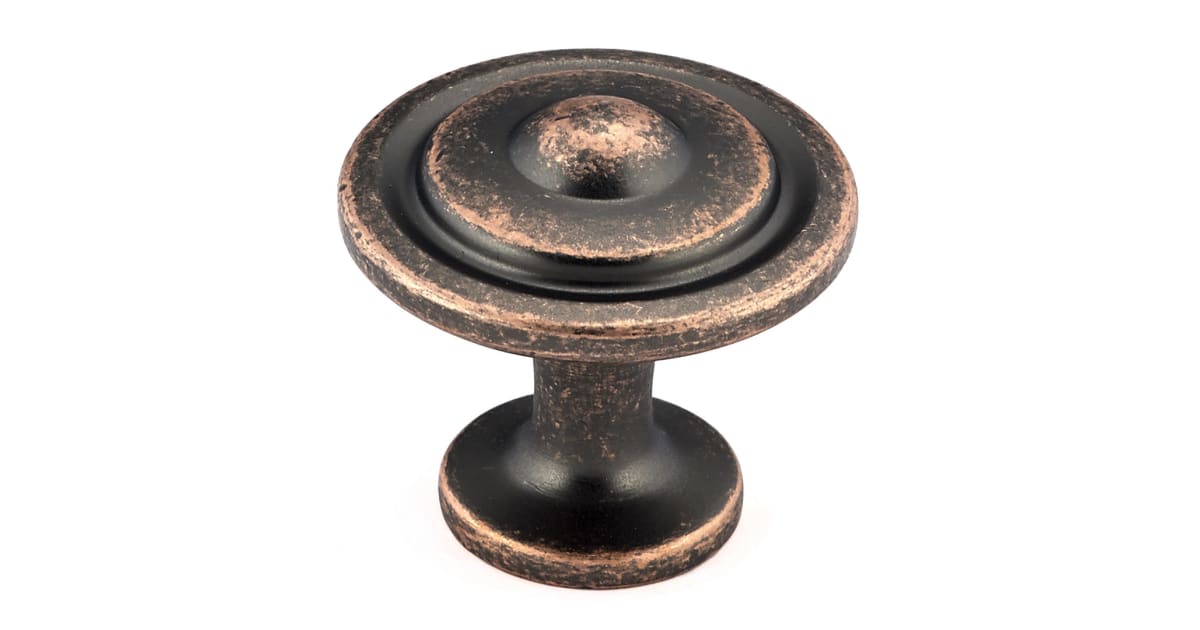 Richelieu BP2920193 1-1/4 Inch Mushroom Cabinet Knob | Ferguson Home