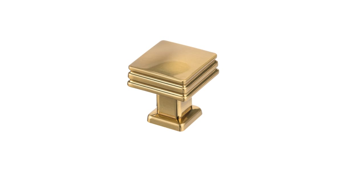 Richelieu BP864033158 1-1/4 Inch Square Cabinet Knob | Ferguson Home