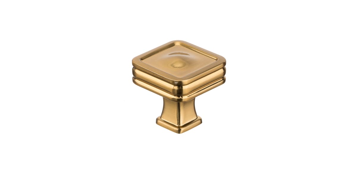Richelieu BP868031158 1-1/4 Inch Square Cabinet Knob | Ferguson Home